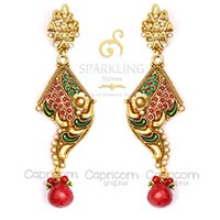 Bandhai Earrings